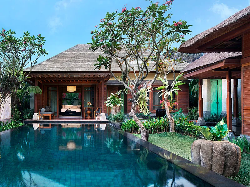 The Ritz-Carlton Bali Combines Tradition and Modern Luxury in Its Villas